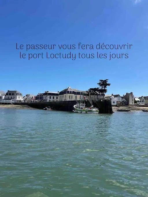 Ile Tudy Bord De Plage Et Farniente En Terrasse Appt Classe 3 Etoiles